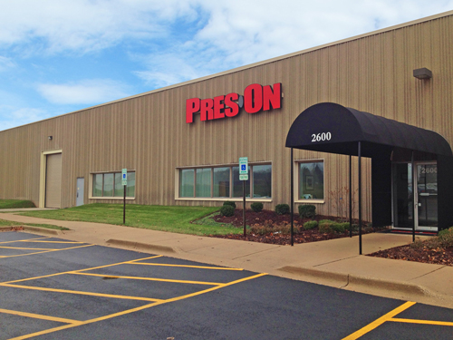 PresOn_Bolingbrook_IL_Headquarters • Pres-On