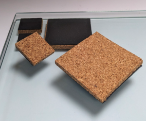 Cork Foam Glass Separator Pads - Pres-On