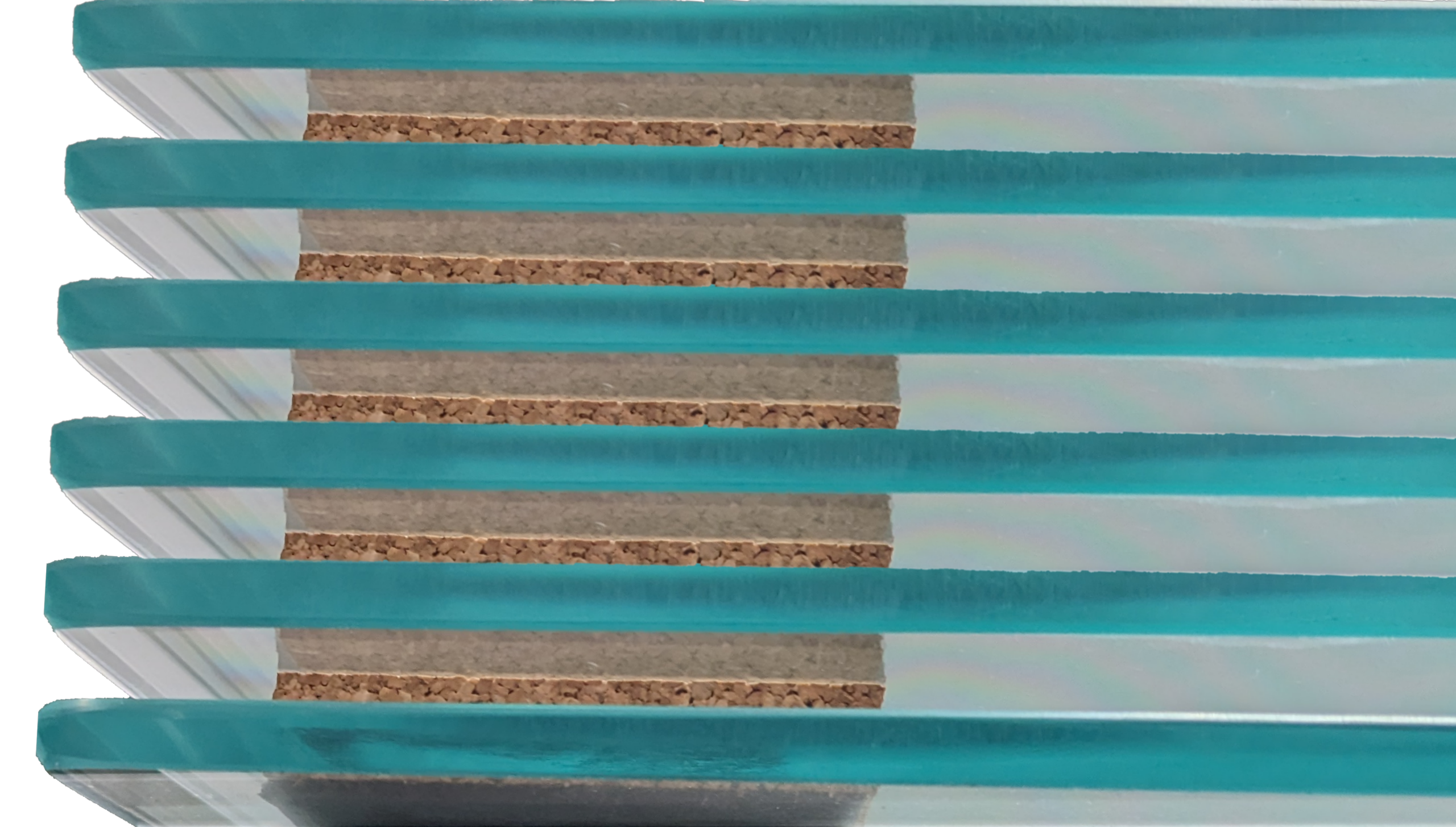 Cork Separator Pad Removable Adhesive in Glass RAC • Pres-On