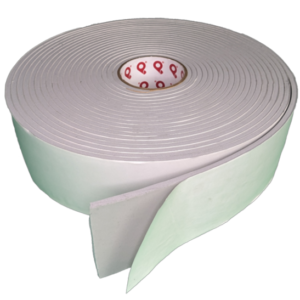 Soft Density, Closed Cell, and gray PVC Vinyl Foam Tape