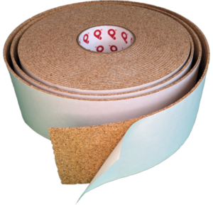 Natural Granulated Cork P10400 Tape Roll - Pres-On