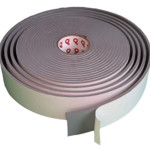 Soft Density, Open Cell, High Temperature, and Gray Silicone Foam Tape