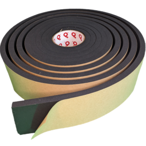 Medium Density, Open Cell, Double Sided, and Black Urethane Foam Tape