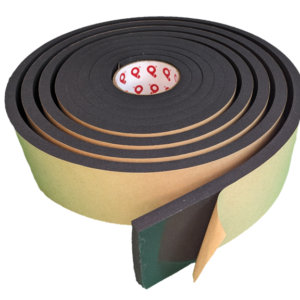 Soft Density, Closed Cell, and Black EPDM Foam Tape