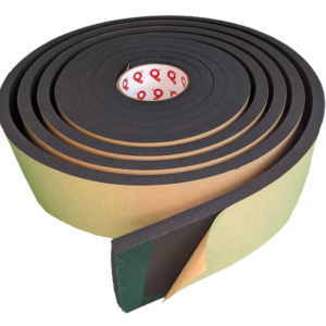 Firm Density, Closed Cell, and Black Neoprene Foam Tape