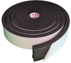 Thick Nitrile Vinyl Blend Foam P8600 Soft - Pres-On Medium Density and Black EPDM Foam Tape