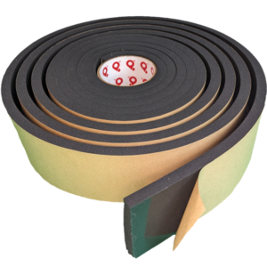 Medium Density, Open Cell, and Black Urethane Foam Tape