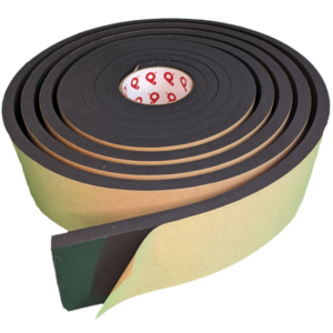 Soft Density, Open Cell, and Black Urethane Foam Tape