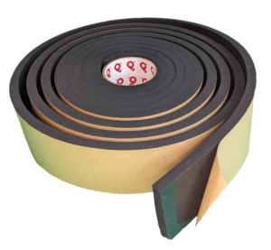 High Density, Open Cell, and Black Urethane Foam Tape