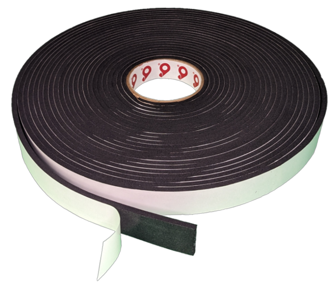 1/8 Thick Cork Rubber Tape, 1 Width — Pres-Bond