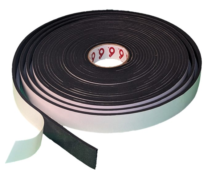 Neoprene / EPDM Blend  Foam Tape – Soft – P8200DC – Double Sided