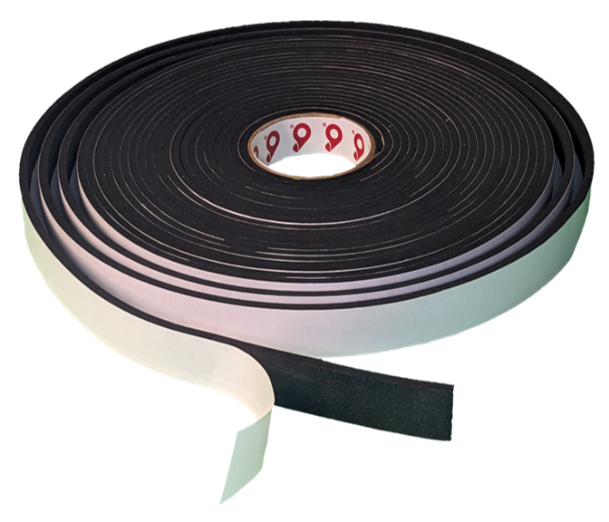 Neoprene / EPDM Blend Foam Tape – Medium – P8100