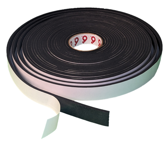 Neoprene / EPDM Blend Foam Tape – Soft/Medium – P8100UL