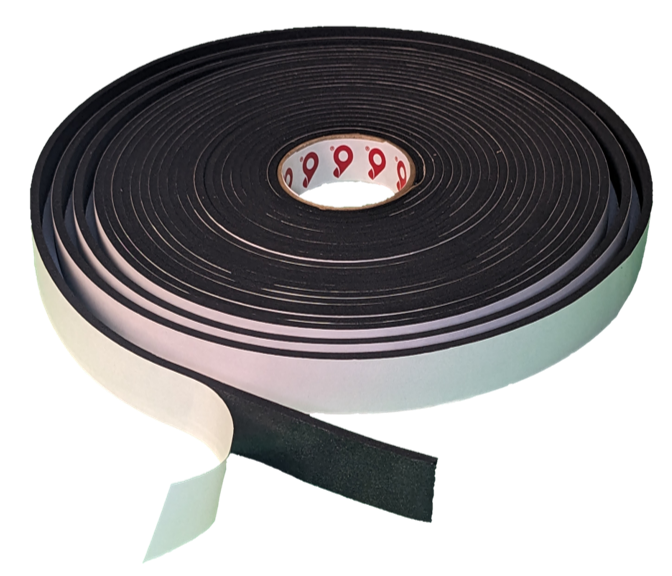 Neoprene / EPDM Blend Foam Tape – Soft – P8200