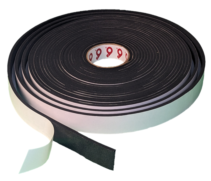 Neoprene / EPDM Blend Foam Tape – Firm – P8300