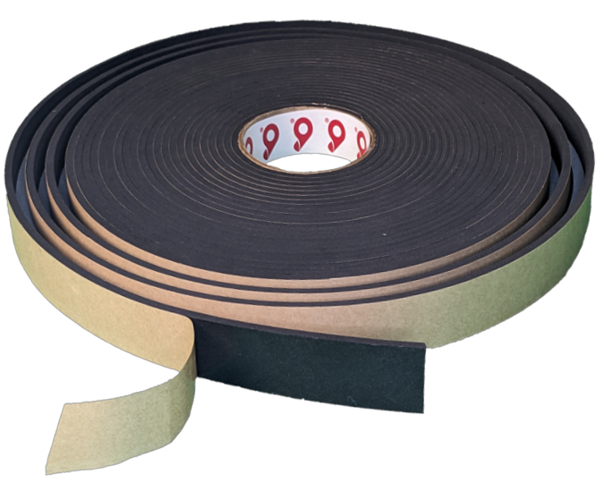 UL Rated Neoprene / EPDM Blend Foam Tape - P8100UL - Pres-On