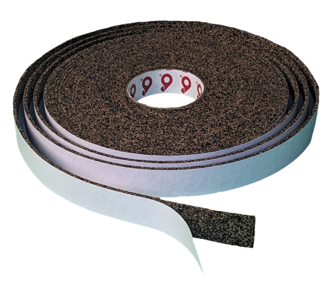 Thin Synthetic Cork Rubber P10800 Tape Roll • Pres-On