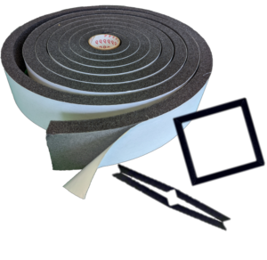 Foam tapes and gaskets