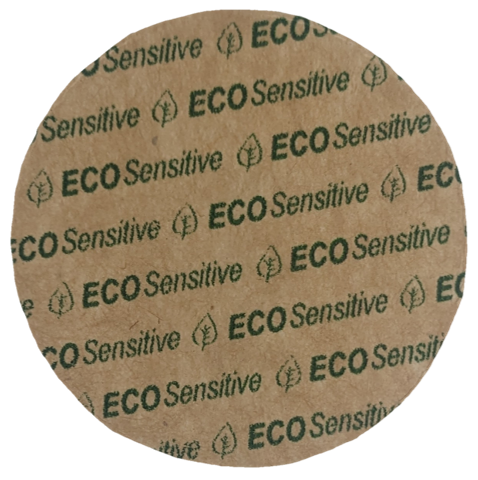 Pressure Seal - Eco Seal - Kraft - Cap Liner Front • Pres-On