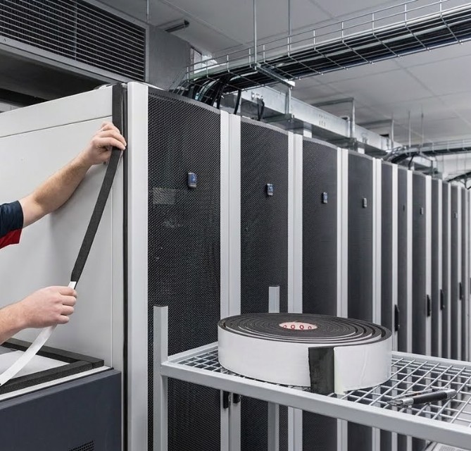 Data center foam gasket tape